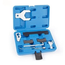 Engine Camshaft Tensioning Alignment Locking Timing Tool Kit - 9PCS - Blue