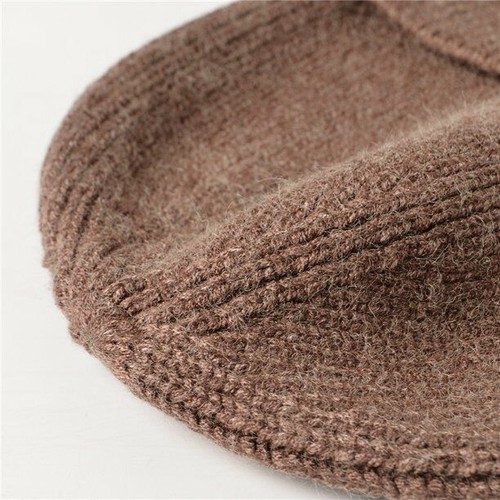 Hombres Sombrero Tejido Invierno Cálido Puño Gorro Orejeras Gorra Calavera para Trabajo al Aire Libre Esquí - Imagen 9 de 25