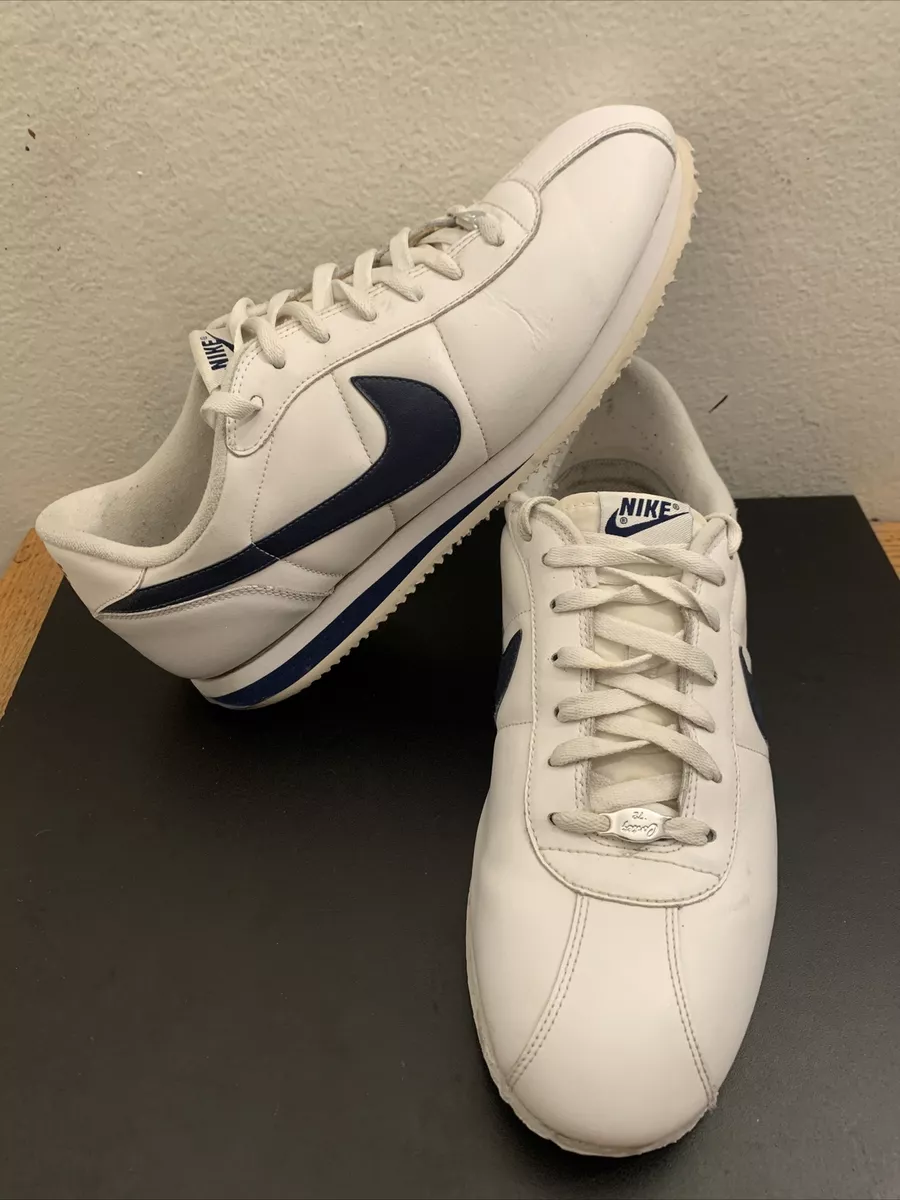 2008 Nike Cortez 72 Classic Basic Leather Blue White 316418 143
