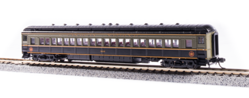BROADWAY LIMITED 6539 N SCALE 2-pack B CN 80' Passenger Coach Green & Black - Picture 1 of 1