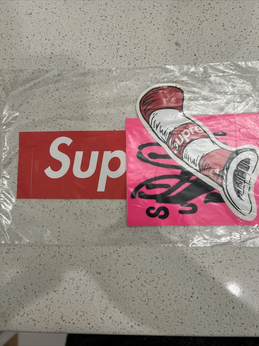 Supreme cat in the hat best sale sticker