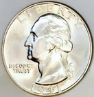 ⭐️1941 P ⭐️90% SILVER WASHINGTON⭐️GEM⭐️UNBELIEVABLE EXAMPLE⭐️FLAWLESS GEMBU