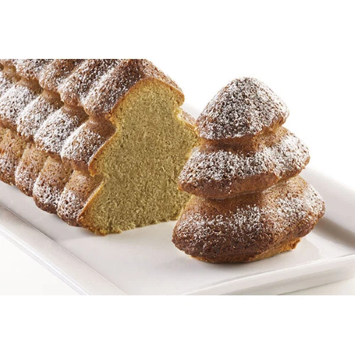 Stampino Forma Stampo Silicone Silikomart Tortiera Plumcake ALBERO DI NATALE