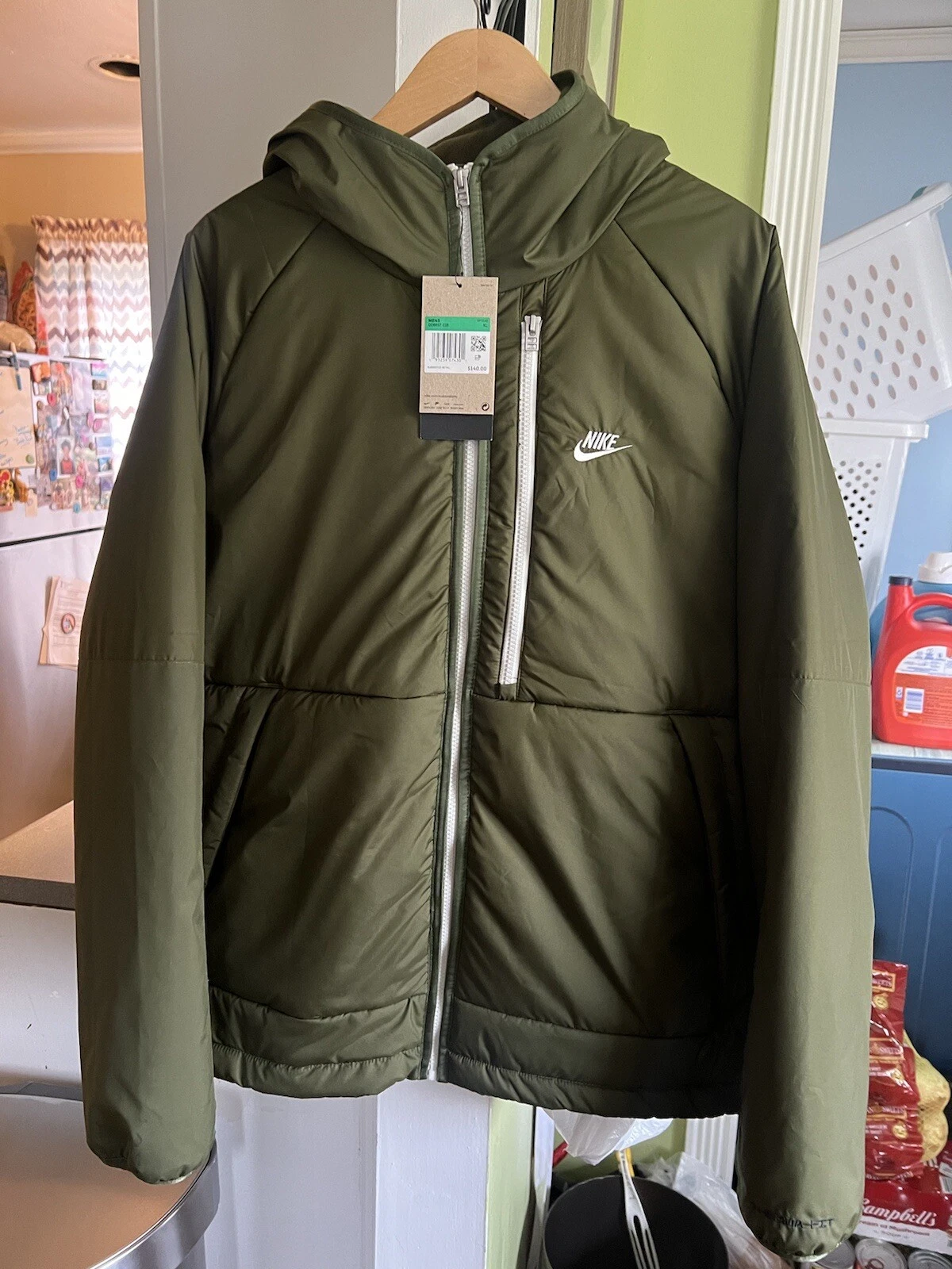 Men's XL Nike Hooded Winter Coat