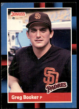 1988 Donruss - Greg Booker #311 - San Diego Padres - Baseball Card