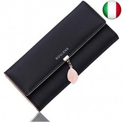 Portafoglio in pelle PU ROULENS per borsa con RFID lunga da donna con  ciondolo 30391927723 | eBay