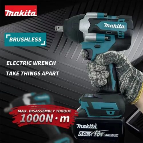 Makita DTW700 18V Li-ion Cordless Brushless 1/2" Mid Torque Impact Wrench - AU - Picture 6 of 7