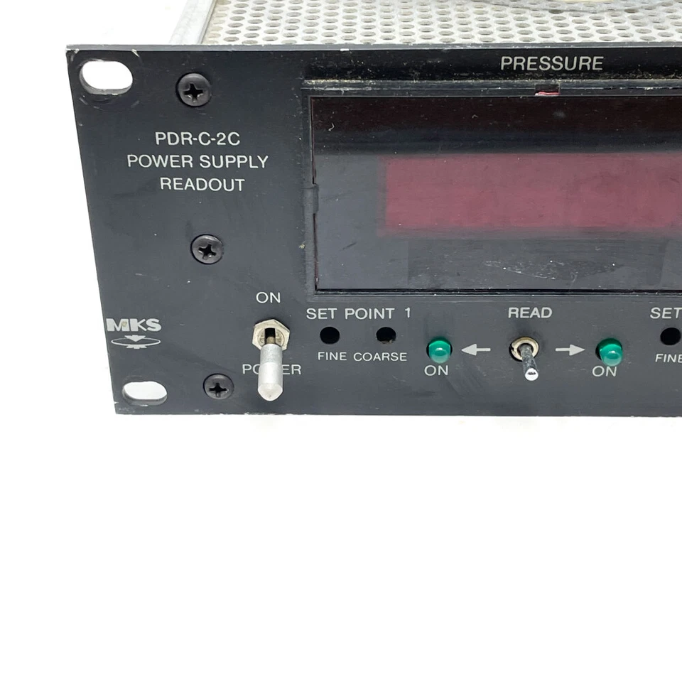 MKS Instruments PDR-C-2C Dual Channel Power Supply Digital Readout, 15V 600mA - Image 2 of 4