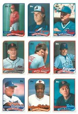 1989 Topps Baseball (Managers Mgrs) U-Pick 14-774 NM-MT or Better