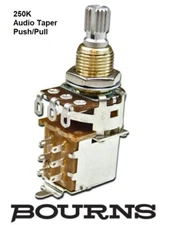 BOURNS 250K Push-Pull Pot set of 2 NEW!