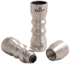 Cuetec Cues Bowtie 3-in-1 Shaper/Scuffer/Tip Pick Pool/Billiards Tool