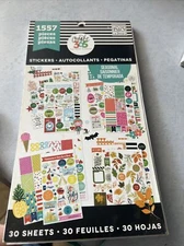 The Happy Planner Seasonal Sticker Sheets 1557 Pieces NEW