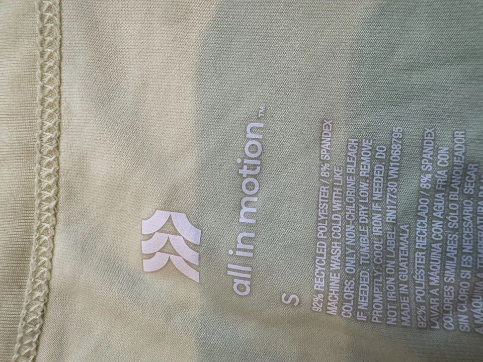 Target Workout Tanks - Lot Of Two- Blue Yellow Small - Image 3 of 4