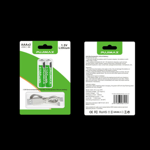Wiederaufladbare AAA-Batterien - hohe Kapazität - mehrere Packungsgrößen - Bild 11 von 14
