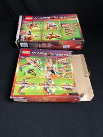 LEGO 7697 7647 Mars Mission BOX ONLY MT-51 Claw Tank Ambush MX-41 Switch Fighter