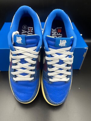 Nike Dunk Low SP Undefeated 5 On It Dunk vs. AF1 Blue DH6508