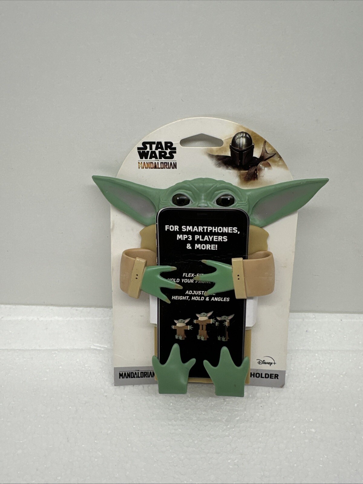 Baby Yoda Flexi Cell Phone Holder & Stand, Smart Phones,Mp3 Players & More. NEW