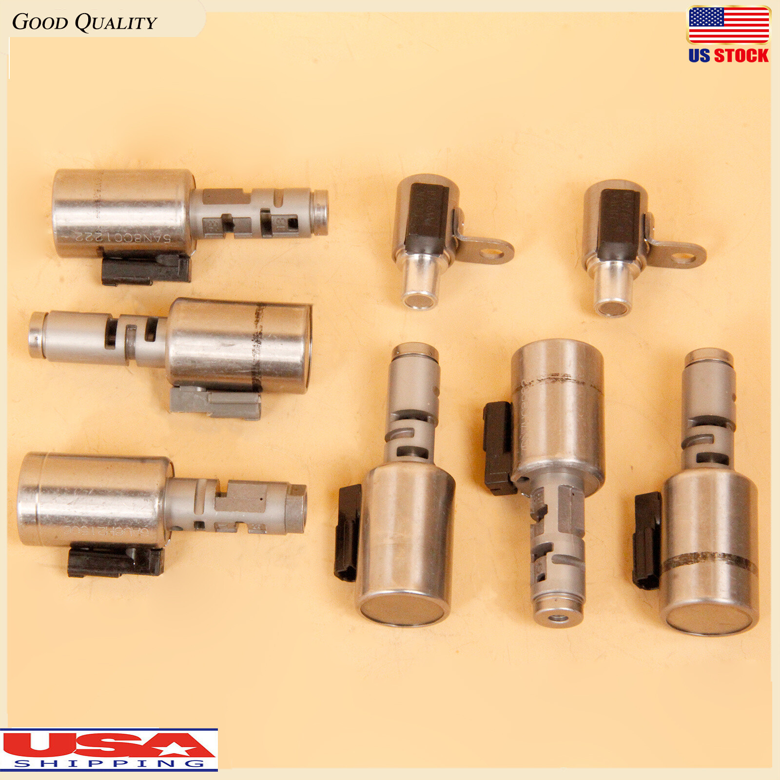 6speed 09G Transmission Solenoids 8 pcs For 2003On VW Golf Jetta