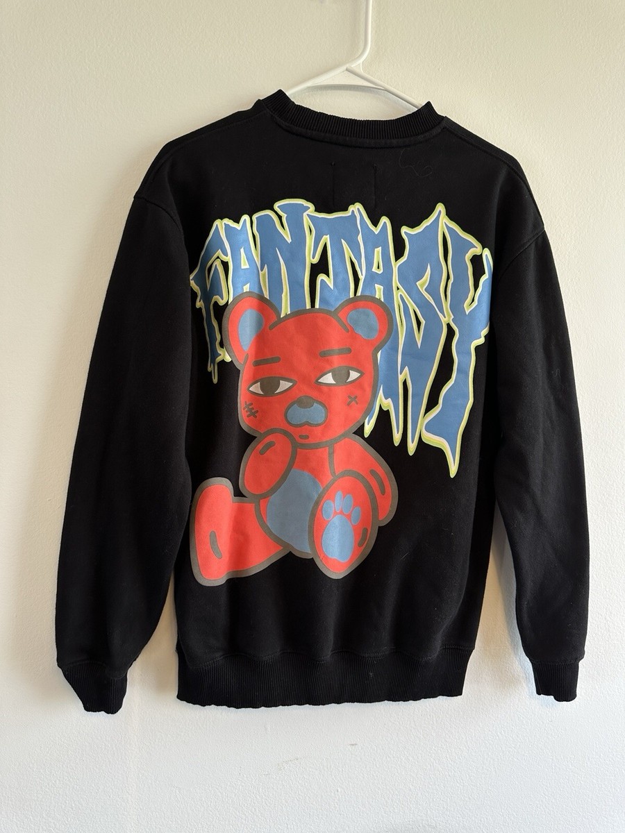 Unisex Bershka Sweatshirt Graphic Print Teddy Bear XS Spell
