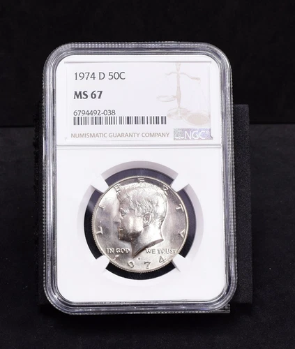 1974-D Kennedy Half Dollar - NGC MS67 (#50409-L)