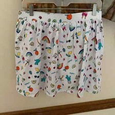Lands End white summer design Skort - Size XL