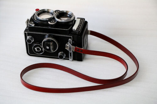 Echtleder Halsband für Rolleiflex 2,8F 2,8E 3,5F 3,5E 3,5T 2,8GX 2,8FX - Bild 2 von 9