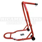 RWSTFL Lenkkopf Montageständer Motorrad vorne rot Kawasaki ZX-12R