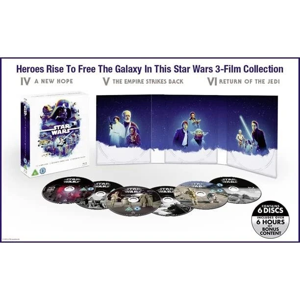 Star Wars: The Original Trilogy Episodes IV-VI Blu-ray [Region Free] - Image 2 of 2