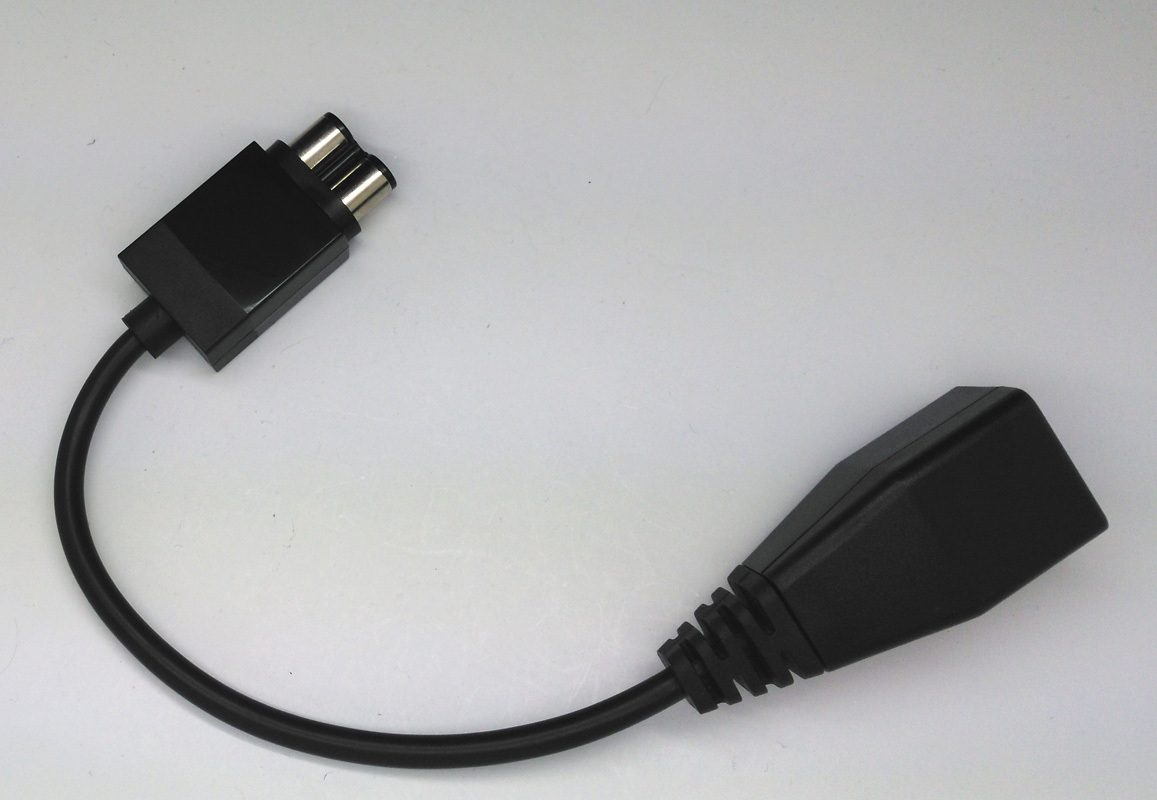 Xbox 360 To Xbox One Power Supply Adapter Cable - Plug Converter For Controllers 4 thumbnail image