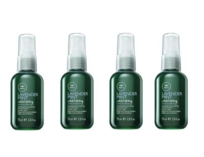 (PACK OF 4) Paul Mitchell Tea Tree Lavender Mint  Leave In Spray 2 oz travel