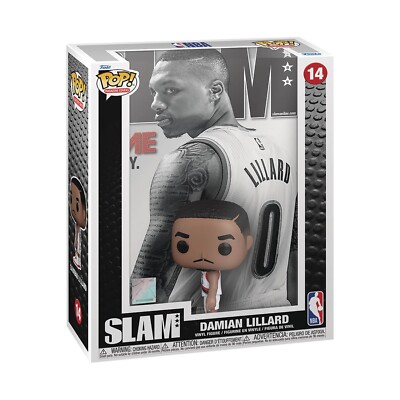 Funko Pop! NBA Cover: SLAM Damian Lillard Vinyl Figure