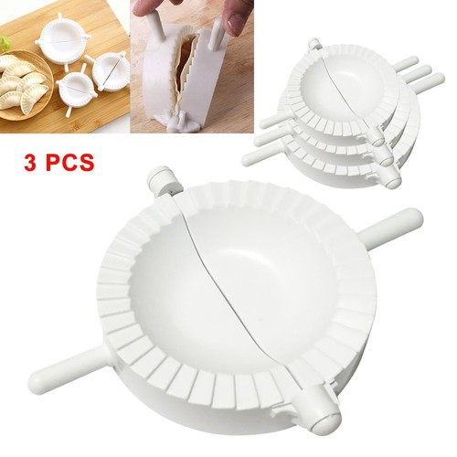 3 X DUMPLING MOULD DOUGH PRESS DIY MEAT PIE PASTRY MAKER TOOL SAMOSA EMPANAHQ - Picture 3 of 10