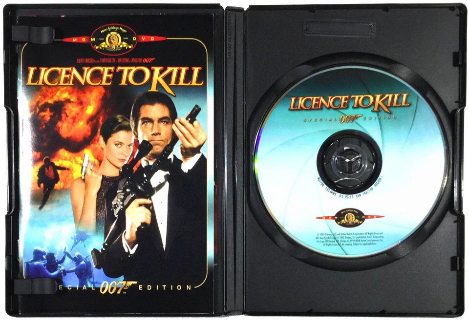 Licence to Kill (DVD, 1989, Widescreen, Special Ed) Like New ! Timothy Dalton - Image 3 of 3