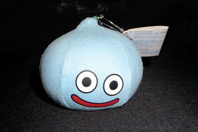 Dragon Quest Small Soft Squishy Slime Plush Keychain Mascot Square Enix NWT