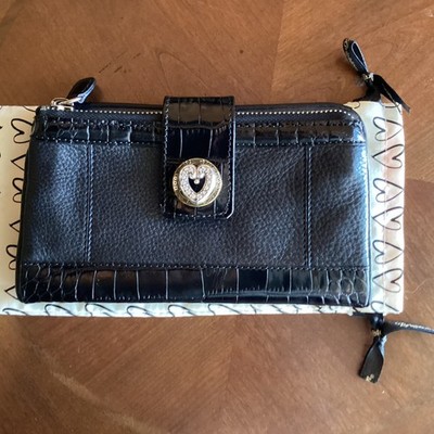 Brighton Black Leather Studio Wallet  T33133 New with Tags
