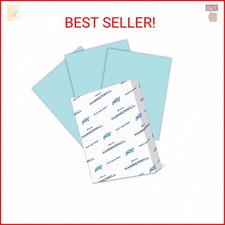 Hammermill Colored Paper, 20 lb Blue Printer Paper, 8.5 x 11 - Made in the USA,