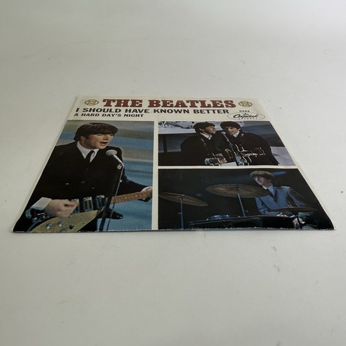 THE BEATLES I SHOULD HAVE KNOW BETTER / HARD DAYS NIGHT 45 PICTURE SLEEVE ONLY - Bild 6 von 11