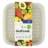 Vorratsdosen Set 4 Tlg 0,75L Frischhalteboxen Lunchbox Bpa Frei Mikrowelle Tk