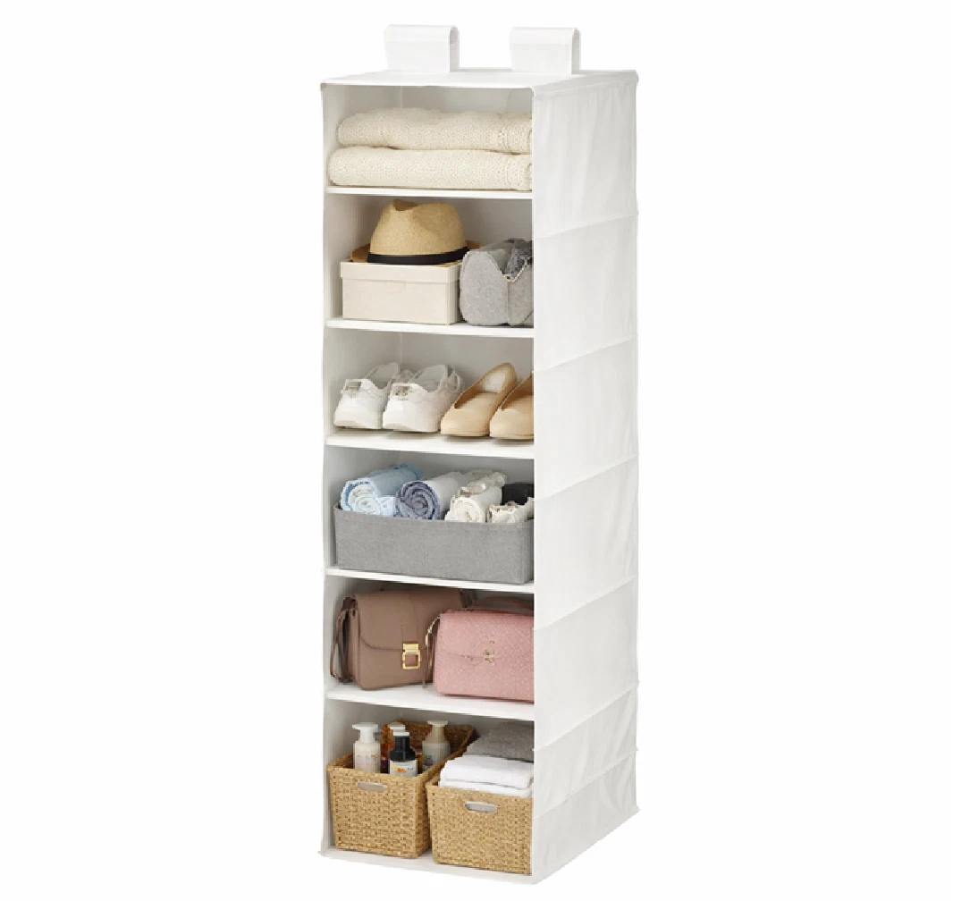 Garderobe - 60 Ganci Per Appendini Multipli - Organizer Salvaspazio Per Armadio - Multicolore (Blu, Rosa, Verde, Bianco) - 3