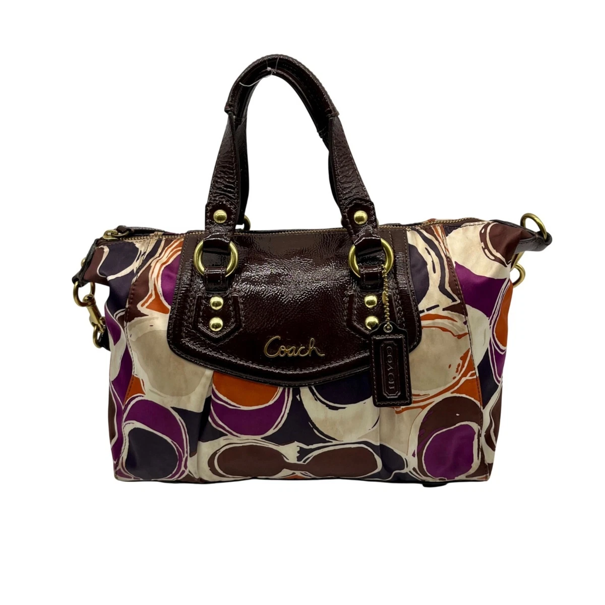 Coach Ashley Satchel/Top Handle Bag Brown Bags & Handbags for
