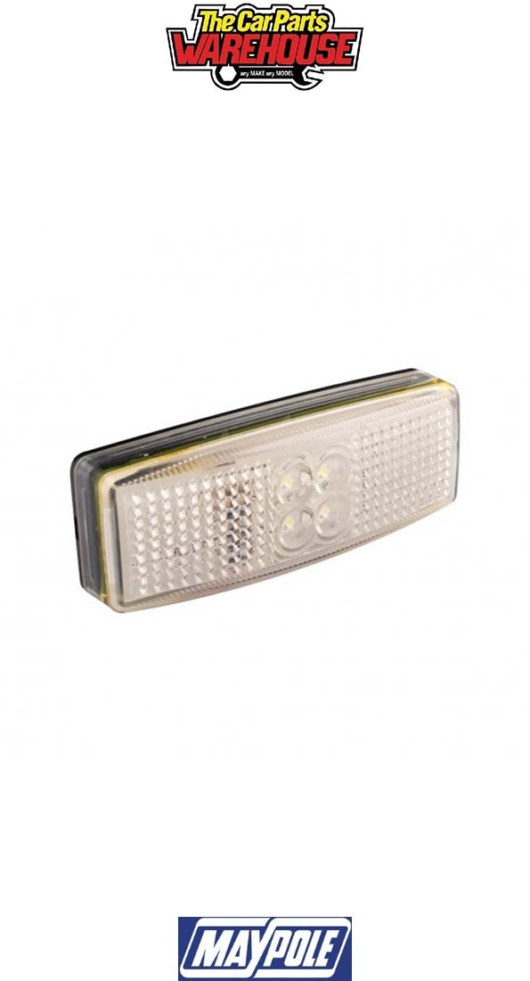 Maypole L1490WM LED Autolamps Front Clear 12/24V LED Marker Lamp