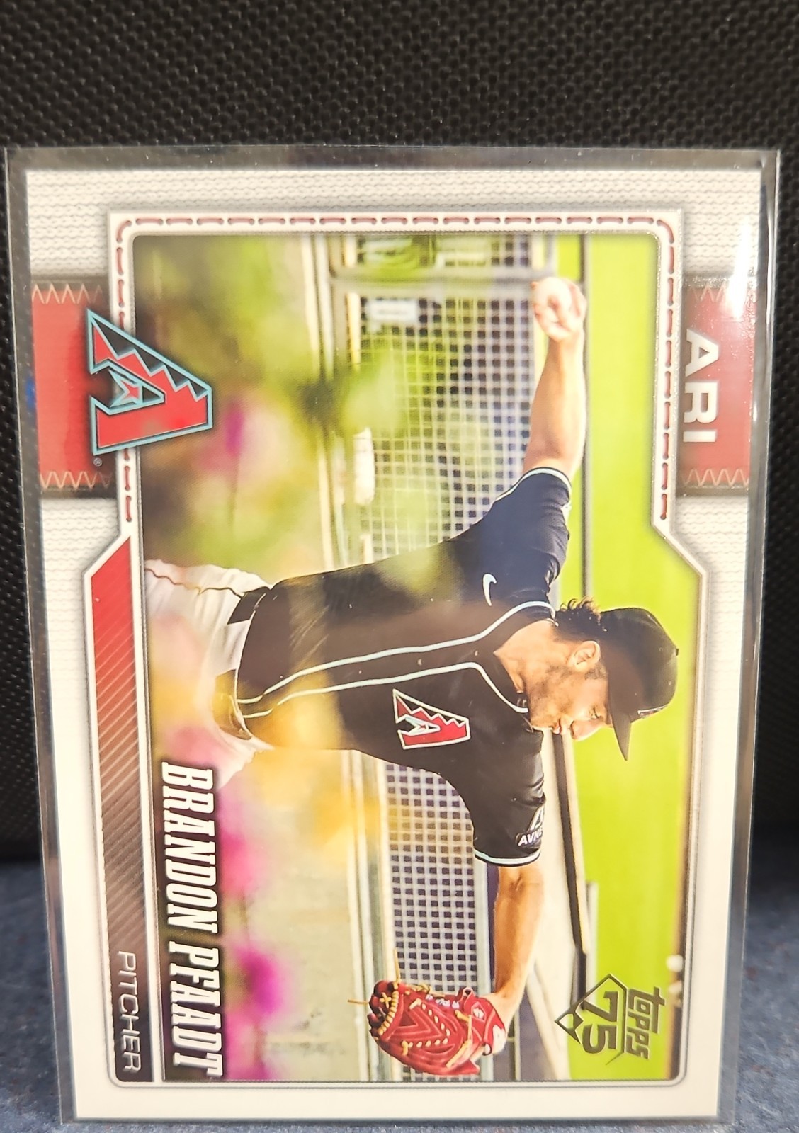 2026 Topps Series 1 - Brandon Pfaadt #45 Golden Mirror Image Variations