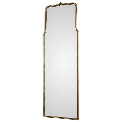 Uttermost Adelasia Metal Glass and MDF Wood Decorative Mirror in Antiqued Gold - Picture 3 of 6