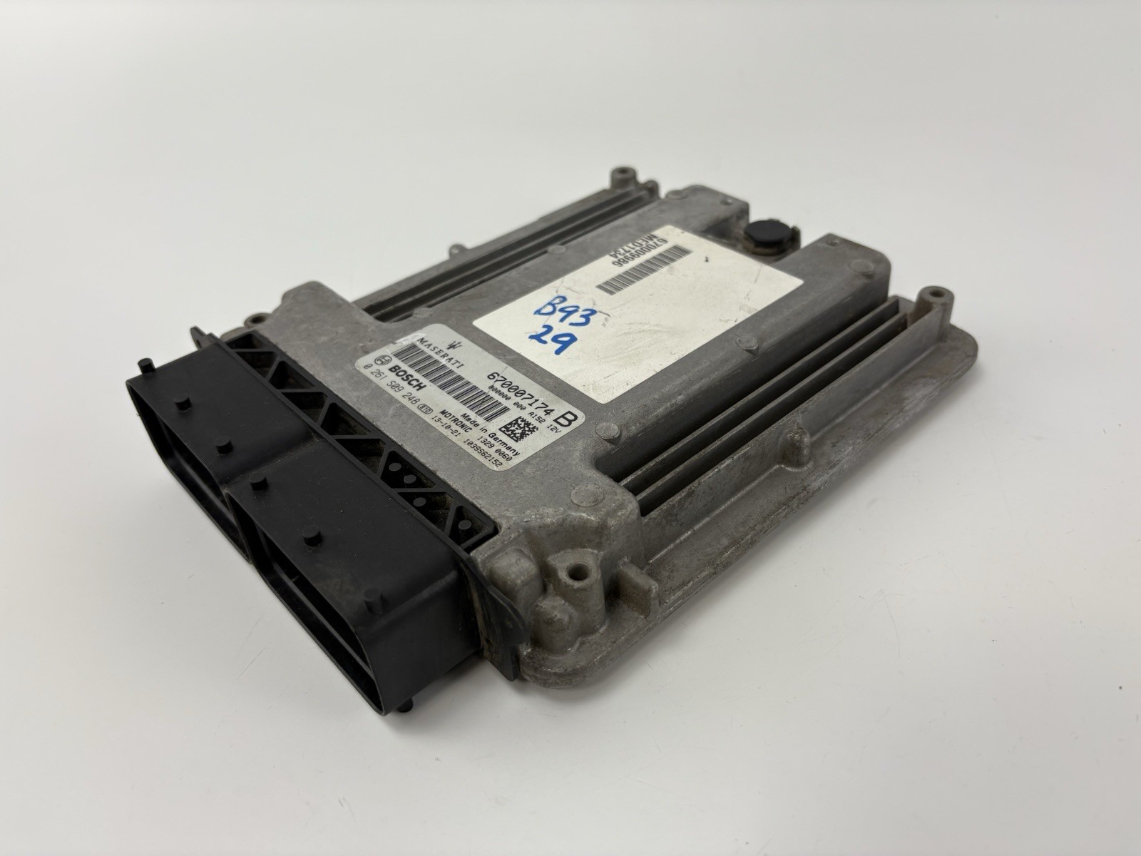 ✅14-17 OEM Maserati Ghibli M157 3.0L ECU ECM Engine Computer Control Module Unit