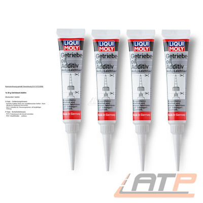 LIQUI MOLY 4x 20 g GETRIEBEOIL-ADDITIV MoS2 ZUSATZ GETRIEBE ÖL ADDITV