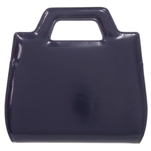 ECHT Salvatore Ferragamo 213485 Gancini Wanda Mini Handtasche blau Leder - Bild 3 von 9