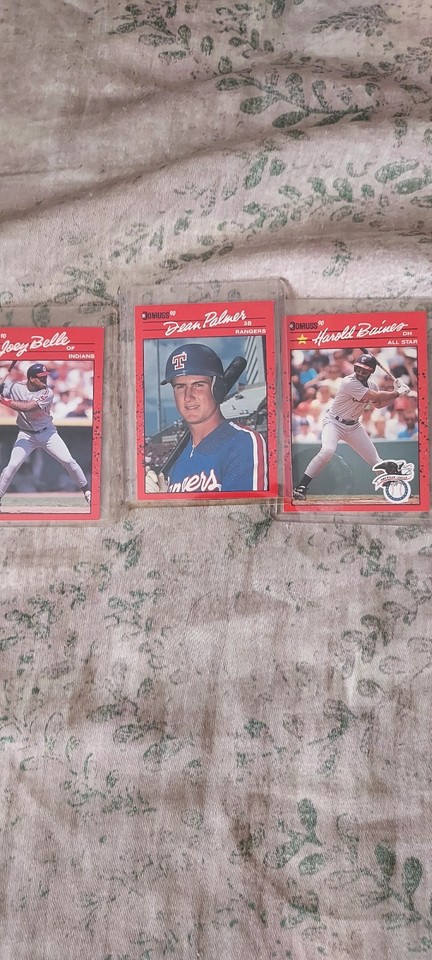 Lot Of 15 Unopened Baseball Wax Paks From 80's And 90's With 68 Topps ...