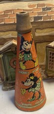 Vintage 1930s Mickey Mouse Disney Horn Party Noisemaker Marks Bros Disneyana