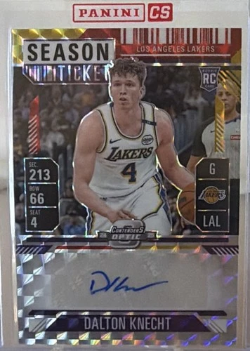 Panini 2024-25 Mosaic Dalton Knecht ROOKIE RST-KNE RC Auto 🔥🏀