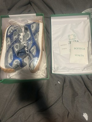 Bottega Veneta Orbit Sneakers Men Size 45 (12) Blue/White/Silver